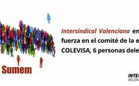 ICS Intersindical Valenciana obtiene representación en la empresa COLEVISA