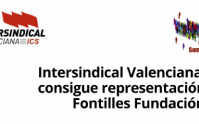 Intersindical Valenciana ICS consigue representación en Fontilles Fundación de la CV