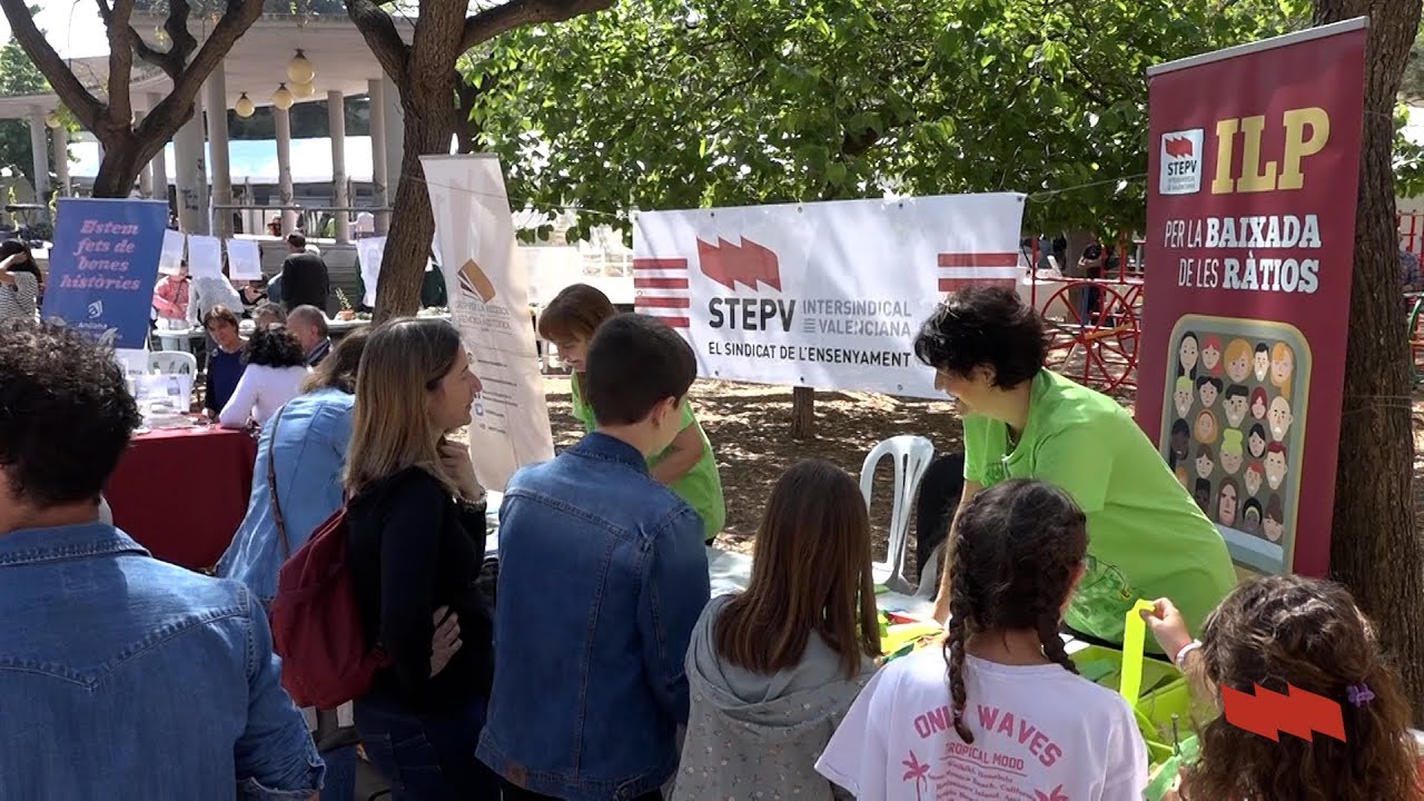 Paradeta de STEPV en les Trobades d'Escola Valenciana 2023